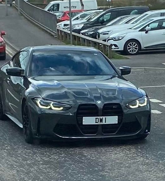UK Number Plate DW 1